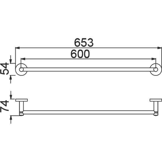 Полотенцедержатель Timo Saona 13053/03, цвет чёрный фото 3
