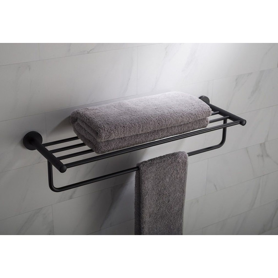 Полка для полотенец Timo Saona 13058/03, цвет чёрный фото 2
