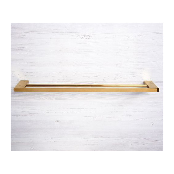 Полотенцедержатель WasserKraft Sauer K-7940, цвет золото фото 3