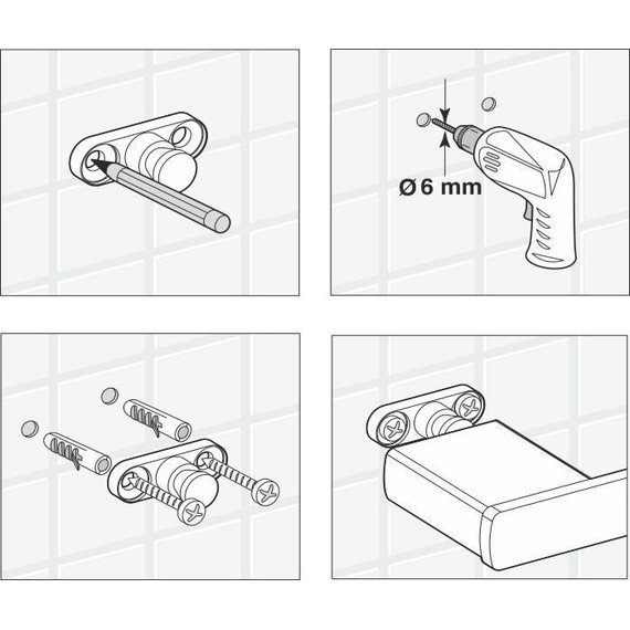 Полотенцедержатель WasserKraft Sauer K-7940, цвет золото фото 5