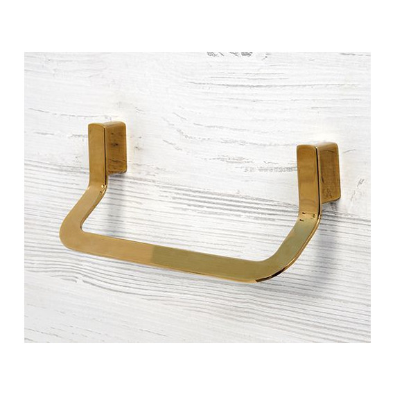 Полотенцедержатель WasserKraft Sauer K-7960, цвет золото фото 2