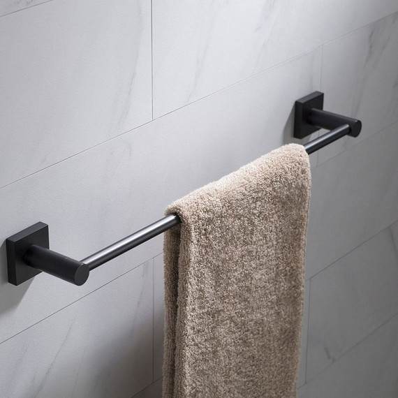 Полотенцедержатель Timo Selene 12053/03, цвет чёрный фото 2