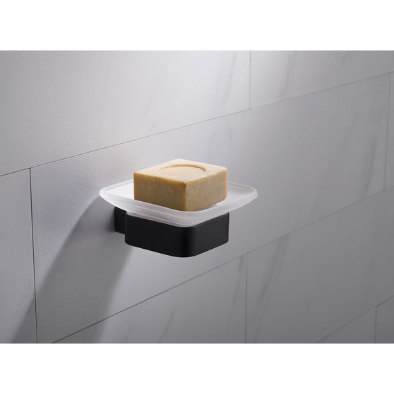 Мыльница Timo Selene 14022/03, цвет чёрный фото 2