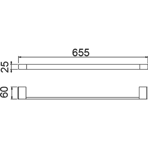 Полотенцедержатель Timo Selene 14053/03, цвет чёрный фото 3