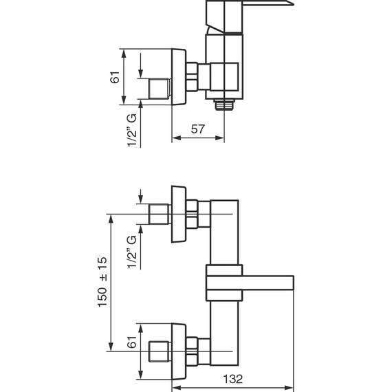Смеситель для душа Emmevi Sicily СR38002 фото 2