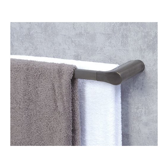 Полотенцедержатель WasserKraft Wiese K-8940, цвет оружейная сталь - 2 Полотенцедержатель WasserKraft Wiese K-8940, цвет оружейная сталь фото 2