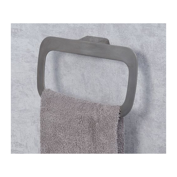 Кольцо для полотенец WasserKraft Wiese K-8960, цвет оружейная сталь - 2 Кольцо для полотенец WasserKraft Wiese K-8960, цвет оружейная сталь фото 2