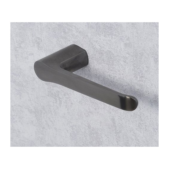 Держатель для туалетной бумаги WasserKraft Wiese K-8996, цвет оружейная сталь - 2 Держатель для туалетной бумаги WasserKraft Wiese K-8996, цвет оружейная сталь фото 2