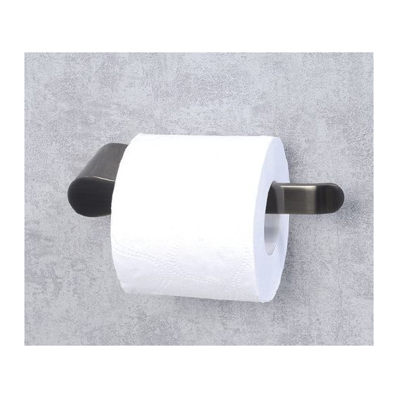 Держатель для туалетной бумаги WasserKraft Wiese K-8996, цвет оружейная сталь - 3 Держатель для туалетной бумаги WasserKraft Wiese K-8996, цвет оружейная сталь фото 3