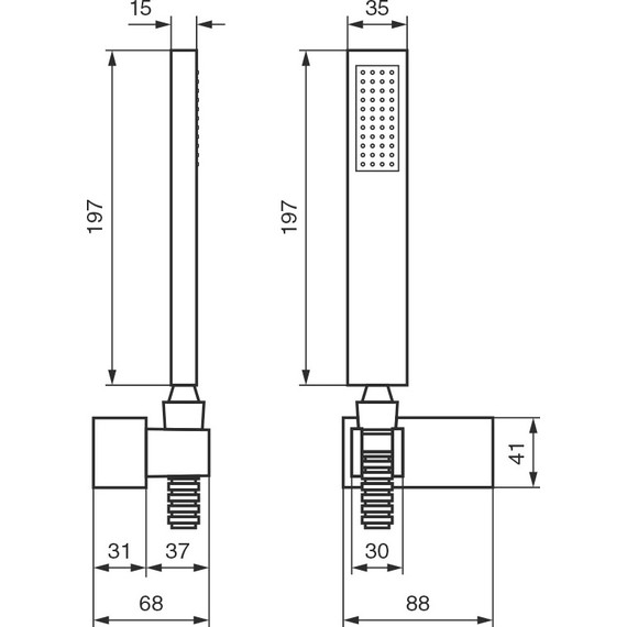 Душевой гарнитур Emmevi CR111 фото 2