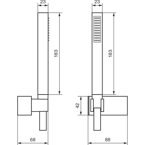 Душевой гарнитур Emmevi CR168 фото 2