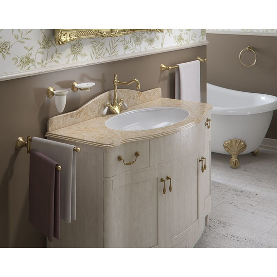 Держатель для полотенец Gedy G-Romance 7523(44), цвет бронза фото 2