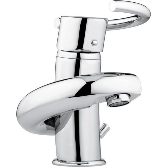 Смеситель для раковины Emmevi Twist SC6603, хром матовый фото 