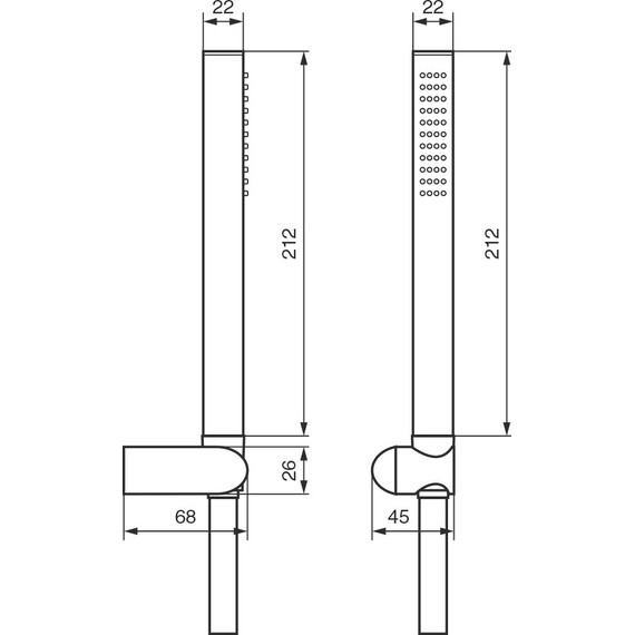 Душевой гарнитур Emmevi CR167 фото 2