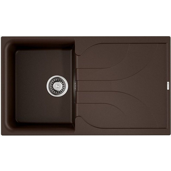 Кухонная мойка Omoikiri Yasugata 86-DC 4993872, тёмный шоколад фото 