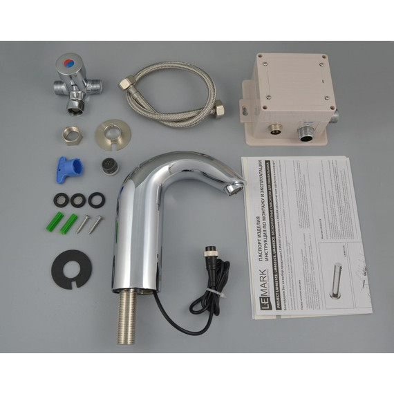 Смеситель для раковины электронный Lemark Project LM4652CE фото 3