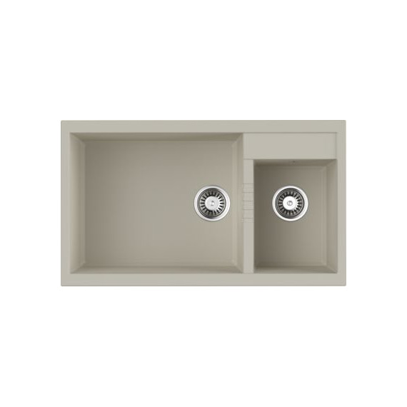 Кухонная мойка Omoikiri Tedori 86-2-LB EV 4993938, эверест, Цвет производителя: эверест фото 
