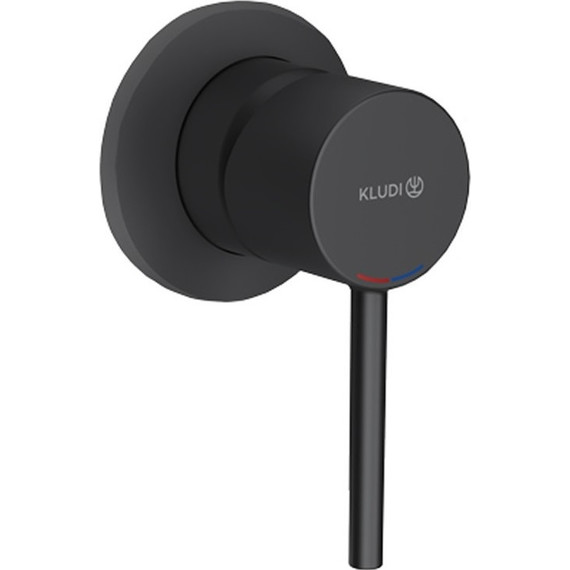 Смеситель для душа Kludi Bozz 389253976, черный фото 