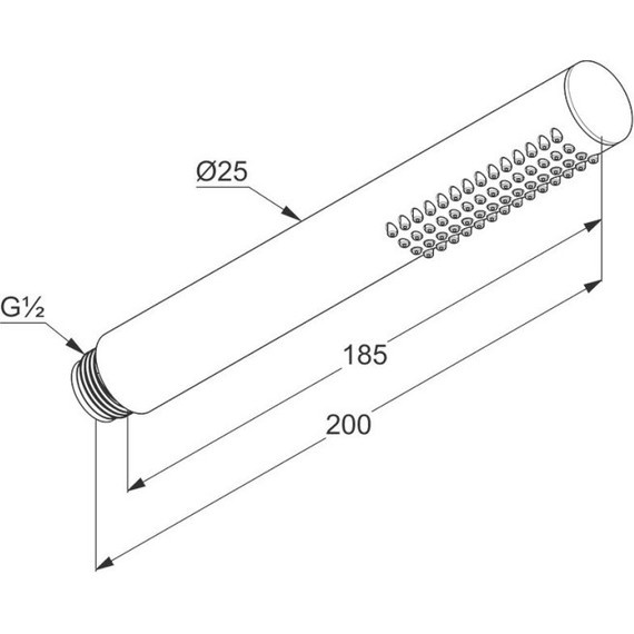 Ручной душ Kludi Nova Fonte 1S 3912005-00 фото 2