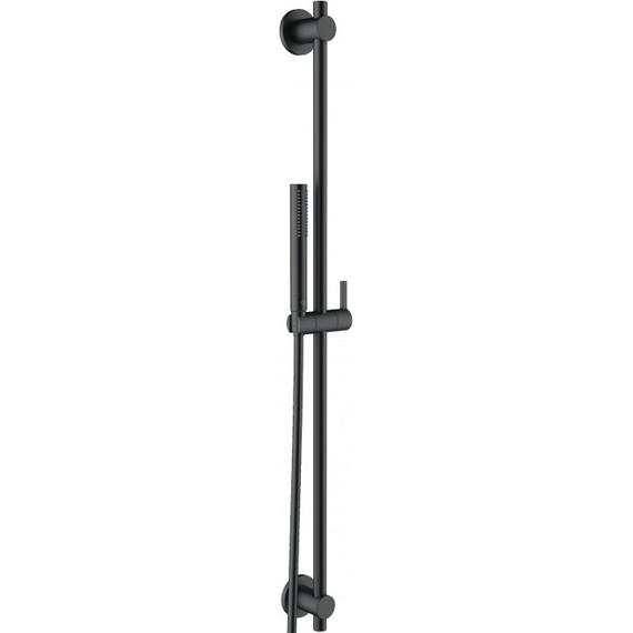 Душевой гарнитур Kludi Nova Fonte Puristic 1S 2084039-15, черный фото 