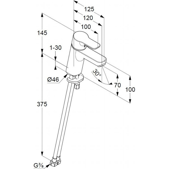 Смеситель для раковины Kludi Pure&Easy 370280565 - 4 Смеситель для раковины Kludi Pure&Easy 370280565 фото 4