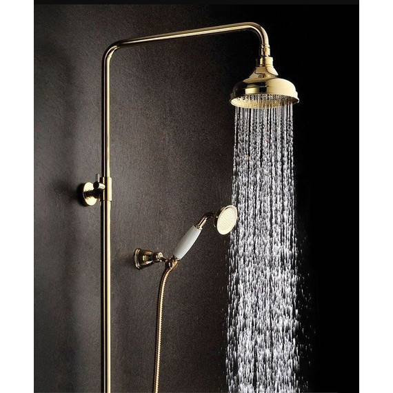 Душевая стойка Lemark Vintage LM2860B, бронза - 3 Душевая стойка Lemark Vintage LM2860B, бронза фото 3