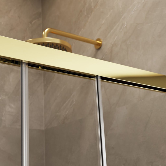 Душевая дверь Radaway Idea Gold DWJ 150 см 387019-09-01L, золото/прозрачное - 2 Душевая дверь Radaway Idea Gold DWJ 150 см 387019-09-01L, золото/прозрачное фото 2