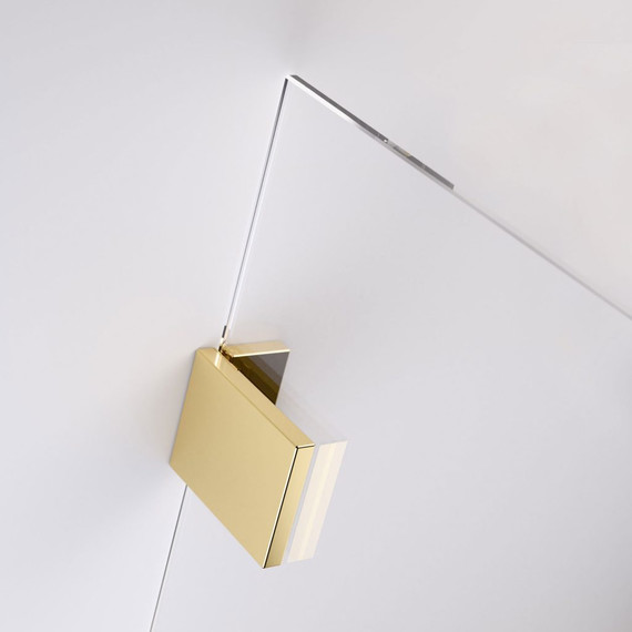 Душевая перегородка Radaway Essenza Pro 8 Gold Walk-in 60х200 см 1012060-09-01 (стекло 8 мм), золото/прозрачное - 2 Душевая перегородка Radaway Essenza Pro 8 Gold Walk-in 60х200 см 1012060-09-01 (стекло 8 мм), золото/прозрачное фото 2