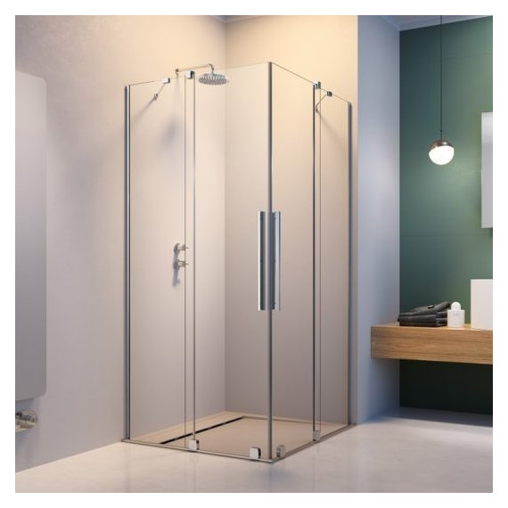 Душевое ограждение Radaway Furo KDD 110х110 см (стекло 8 мм), хром/прозрачное фото 