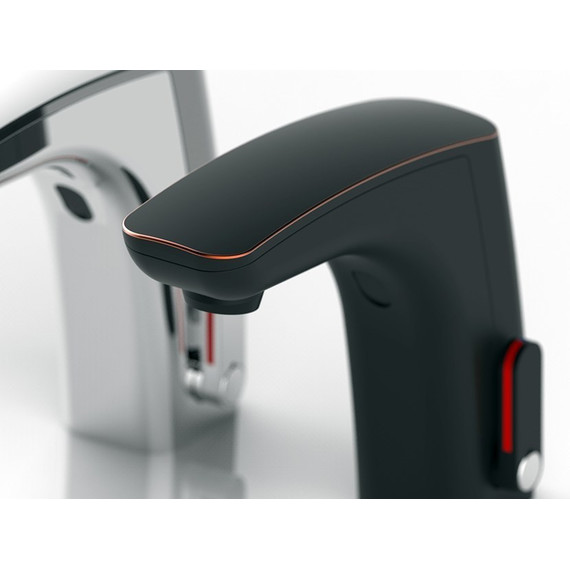 Смеситель для раковины электронный Presto Nova 55389, черный фото 2