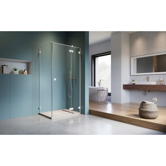 Душевое ограждение Radaway Essenza Pro White KDJ 110х80 см R, белый/прозрачное фото 3