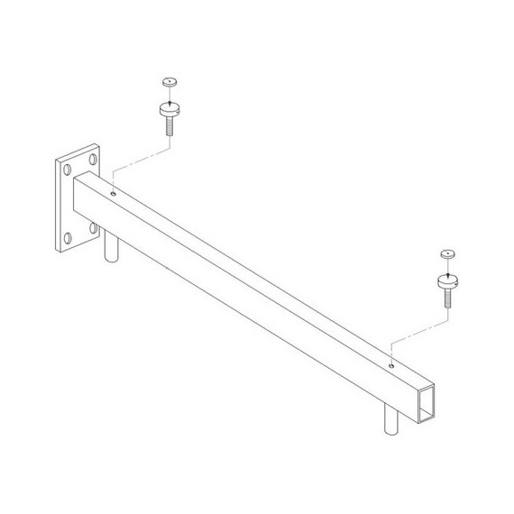 Комплект кронштейнов с полотенцедержателем для раковины Акватон Ричмонд 100 см 1A156403RD000 - 2 Комплект кронштейнов с полотенцедержателем для раковины Акватон Ричмонд 100 см 1A156403RD000 фото 2