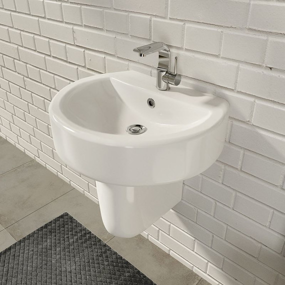 Умывальник Sanita Luxe BEST 55 см WB.PD/Best/55-C/WHT.G/S1 - 4 Умывальник Sanita Luxe BEST 55 см WB.PD/Best/55-C/WHT.G/S1 фото 4