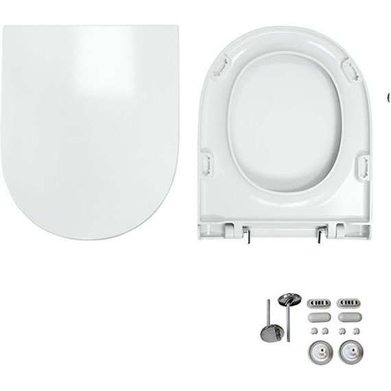 Унитаз-компакт Sanita Luxe Best Luxe WC.CC/Best/2-DM/WHT.G/S1 с крышкой микролифт фото 8