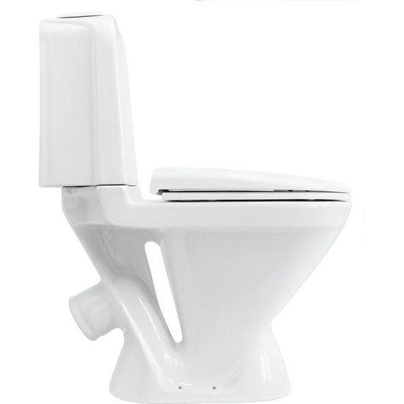 Унитаз-компакт Sanita Luxe Classic Luxe CSCSLCC01040611 с крышкой микролифт фото 