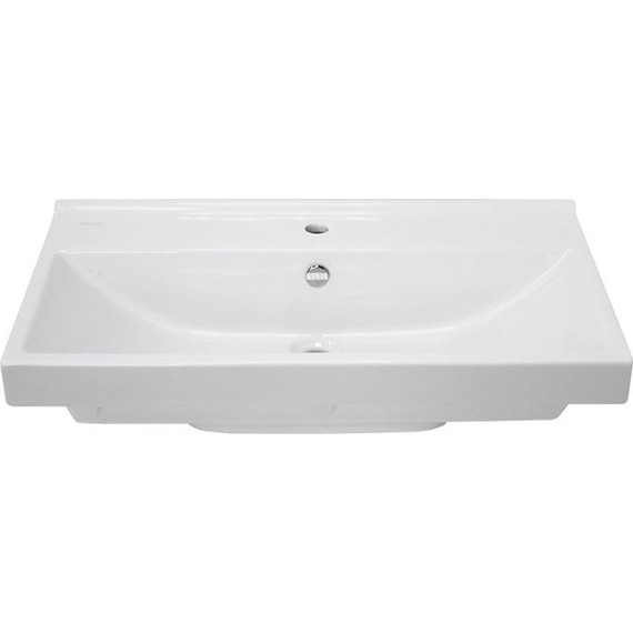 Раковина врезная на столешницу Sanita Luxe Fest WB.FN/Fest/80-C/WHT.G/S1 80 см - 5 Раковина врезная на столешницу Sanita Luxe Fest WB.FN/Fest/80-C/WHT.G/S1 80 см фото 5