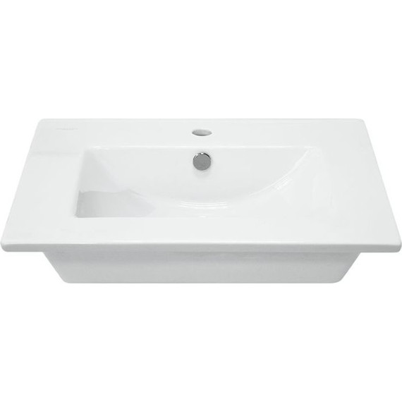 Раковина врезная Sanita Luxe QUADRO 60 см WB.FN/Quadro/60-C/WHT.G/S1 фото 3