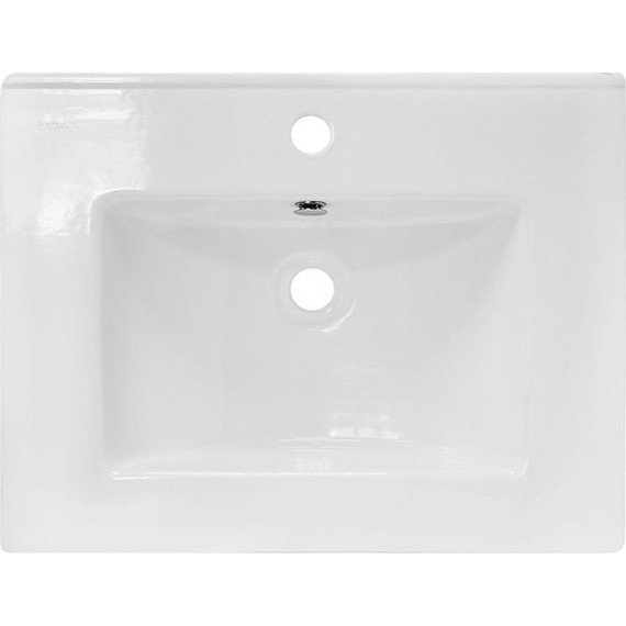 Раковина врезная Sanita Luxe QUADRO 60 см WB.FN/Quadro/60-C/WHT.G/S1 фото 5