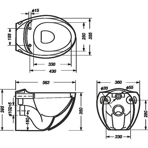 Унитаз подвесной Sanita Luxe Ringo WC.WH/Ringo/DM.Rim/WHT.G/S1 с крышкой микролифт фото 12