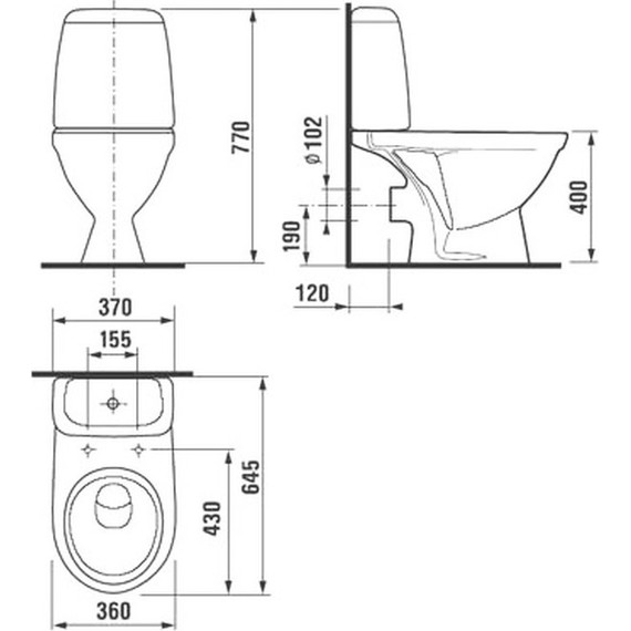 Унитаз-компакт Jika Baltic 8.2428.6.000.242.9 - 3 Унитаз-компакт Jika Baltic 8.2428.6.000.242.9 фото 3