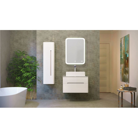 Зеркало-шкаф Jorno Bosko 60 см Bos.03.60/W, белый фото 6