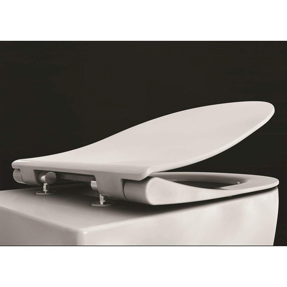 Унитаз подвесной Pestan Fluenta Rimless 40006661 с крышкой микролифт фото 4