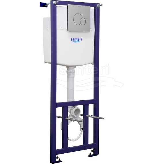 Инсталляция с подвесным унитазом Santeri Альфа 1.3816.4.S00.00B.0 - 3 Инсталляция с подвесным унитазом Santeri Альфа 1.3816.4.S00.00B.0 фото 3