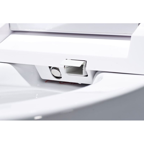 Унитаз-биде приставной безободковый импульсный электронный Timo TE-721 с крышкой микролифт - 4 Унитаз-биде приставной безободковый импульсный электронный Timo TE-721 с крышкой микролифт фото 4