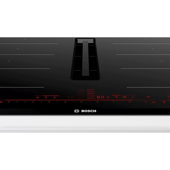 Индукционная варочная поверхность с интегрированной вытяжкой Bosch Serie 8 PXX875D67E - 3 Индукционная варочная поверхность с интегрированной вытяжкой Bosch Serie 8 PXX875D67E фото 3