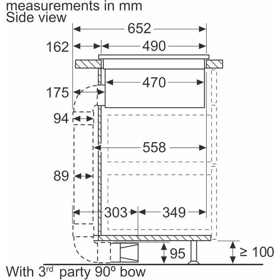 Индукционная варочная поверхность с интегрированной вытяжкой Bosch Serie 8 PXX875D67E - 7 Индукционная варочная поверхность с интегрированной вытяжкой Bosch Serie 8 PXX875D67E фото 7