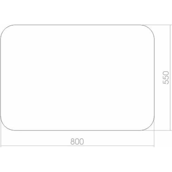 Зеркало Azario Шампань 80 см фото 3