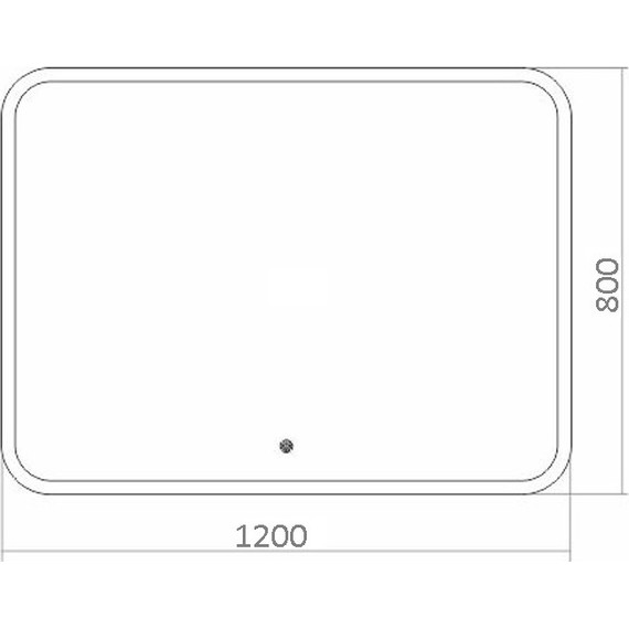 Зеркало Azario Стив Led 120 см (с подсветкой и сенсорным выключателем) - 4 Зеркало Azario Стив Led 120 см (с подсветкой и сенсорным выключателем) фото 4