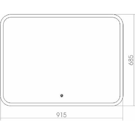 Зеркало Azario Стив Led 91 см (с подсветкой, часами, радио, bluetooth, термометром, подогревом и сенсорным выключателем) - 3 Зеркало Azario Стив Led 91 см (с подсветкой, часами, радио, bluetooth, термометром, подогревом и сенсорным выключателем) фото 3