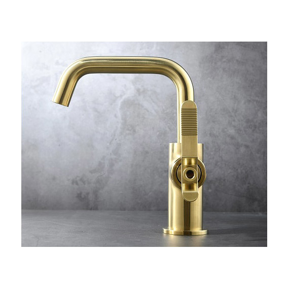 Смеситель для раковины Bronze de Luxe 1760’s Loft 1178CG, золото, Цвет производителя: золото фото 2